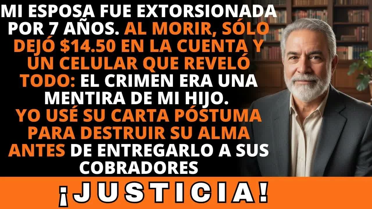 En el funeral de mi esposa, con la tierra todavía fresca sobre su ataúd, mi hijo Javier se me acercó y me soltó: "Papá, ya que mi mamá está enterrada, firmamos lo de la casa de Cancún hoy mismo....