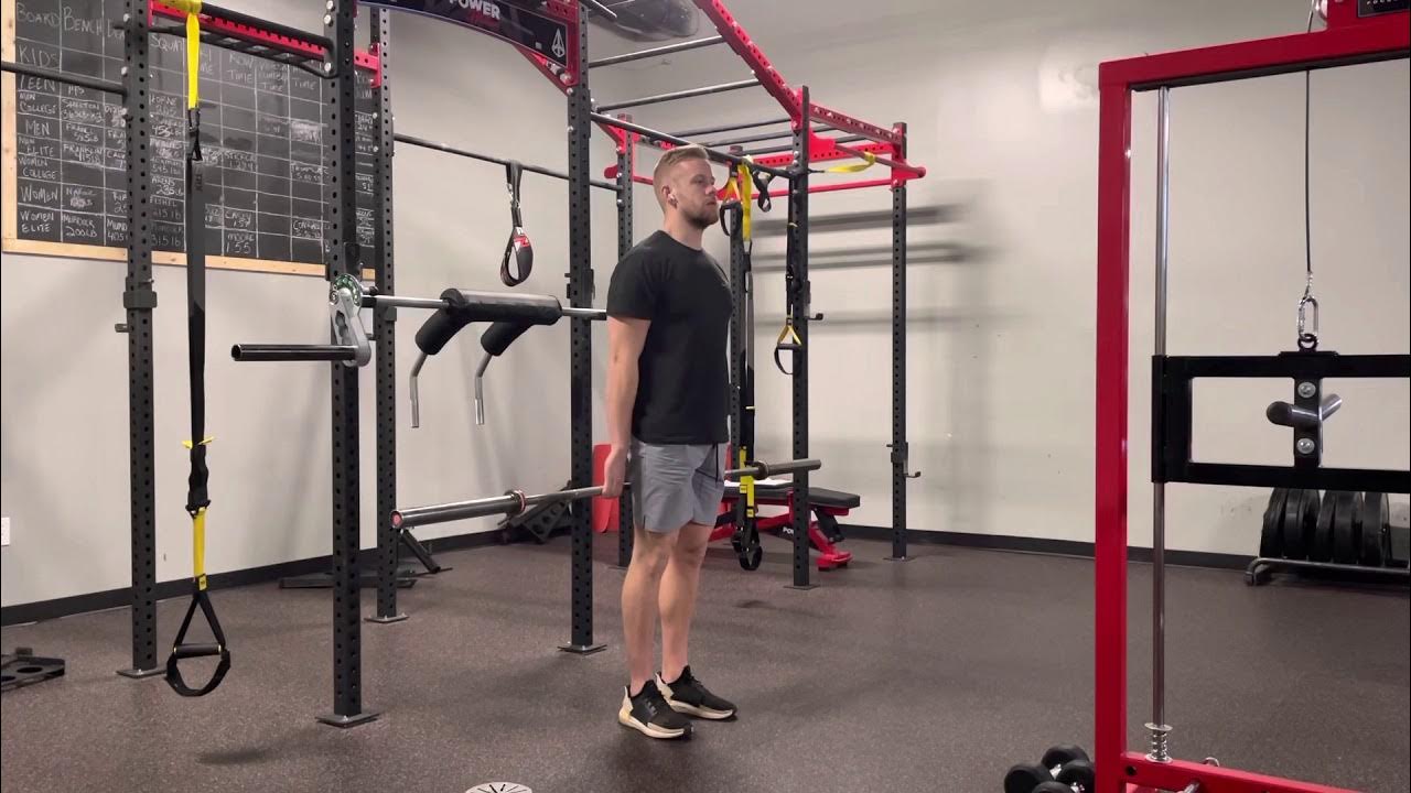 Standing barbell finger curls YouTube