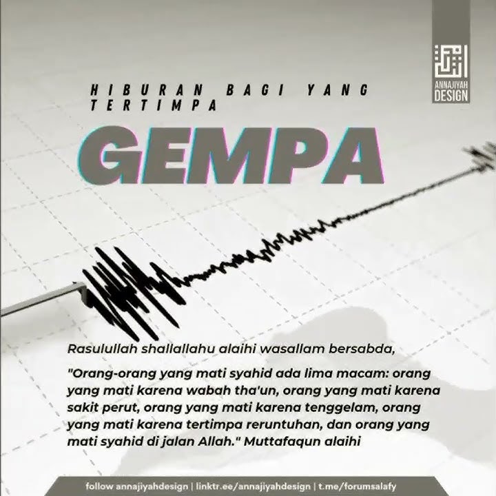 hiburan bagi yang tertimpa gempa! #video #videodakwah #gempa #gempabumi #shorts