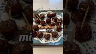 2-ingredient healthy Milk Duds! 🍫