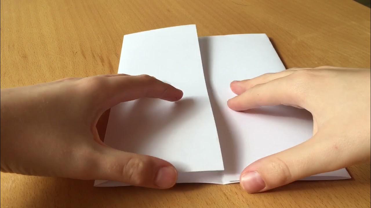 How to make an easy paper name tent youtube