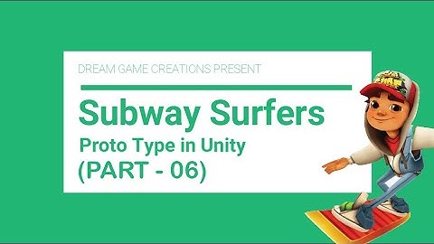 (Part_6) Prototype - Hyper-casual Game in Unity - Tutorial - In Hindi - Subway Surfers