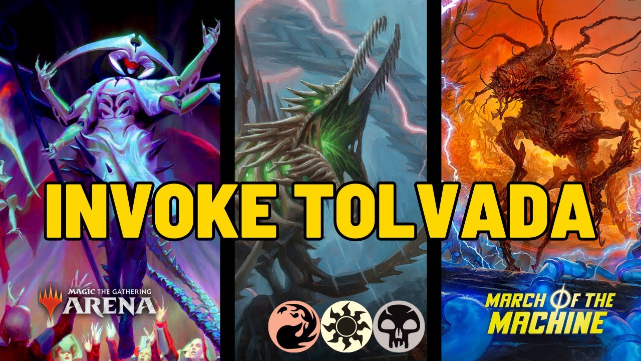 🌞🔥💀 Invoke Tolvada Reanimator Deck | MTG Arena Standard Ranked | Mardu Portal & Atraxa Reanimator