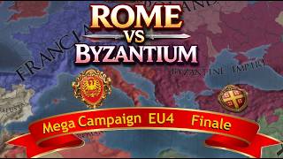 The Roman Empire Strikes East - Roman Civil War | Paradox Mega Campaign eu4 part 2 #eu4 #roman #rome