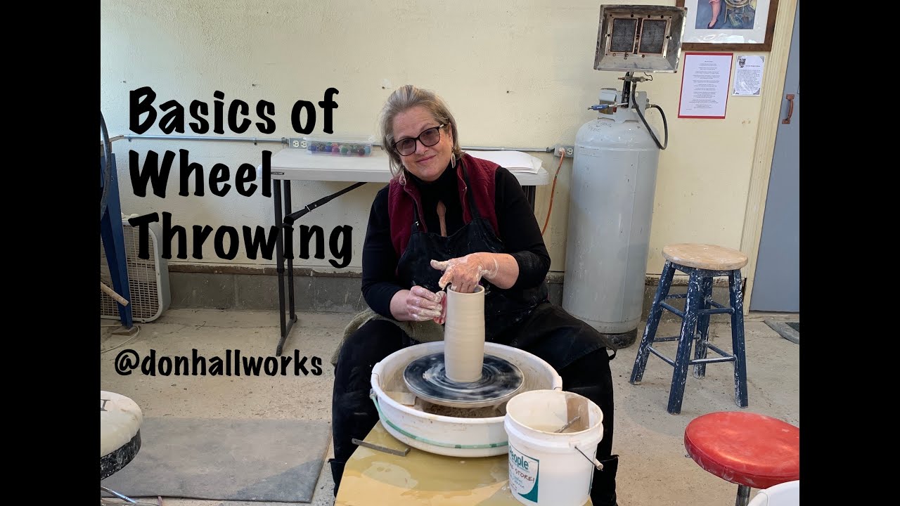 Amanda, Basic Pottery Wheel Throwing - YouTube