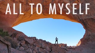 The Part of Arches National Park that Nobody Visits! (SUV Camping/Vanlife Adventures)