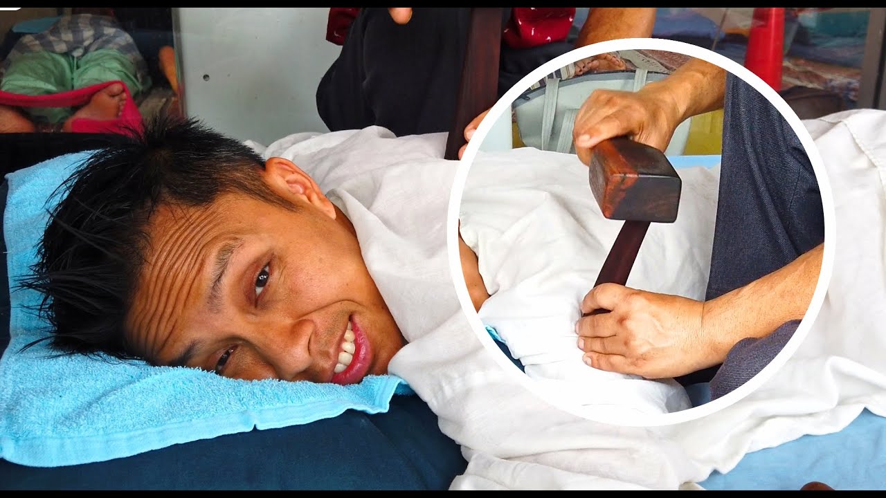 I got 5 Powerful THAI HAMMER MASSAGE at a Thai Temple in Thailand. YouTube