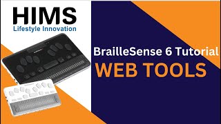 BrailleSense 6 - Web Tools
