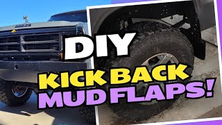 DIY kick back mud flaps! #diy #dodge #godriveit #nonamenationals