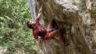 Chris Sharma and Sachi Amma enjoy climbing together in Japan