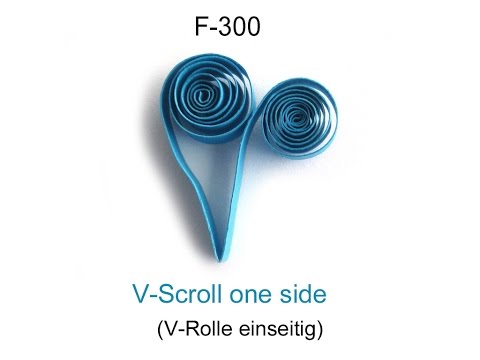 How to make: V-SCROLL one side (F-300)
