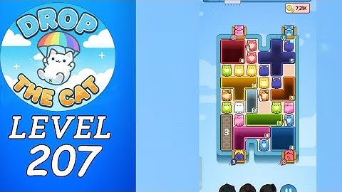 Drop The Cat Level 207 Walkthrough