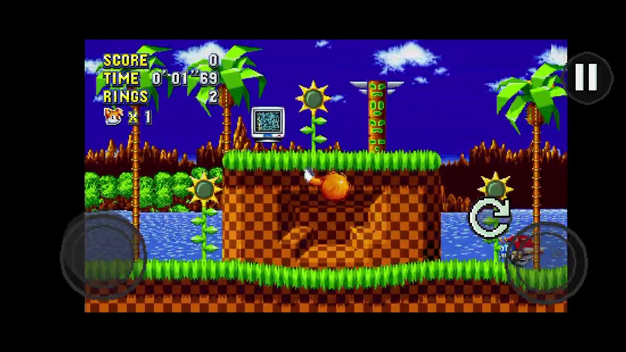 Jogando Sonic mania 