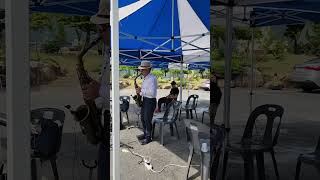 머나먼 고향(노완복) 자재병원(호스피스병원/말기암 환자) 색소폰 능행스님 간월사 Saxophone performance at Jajae Hospice Hospital