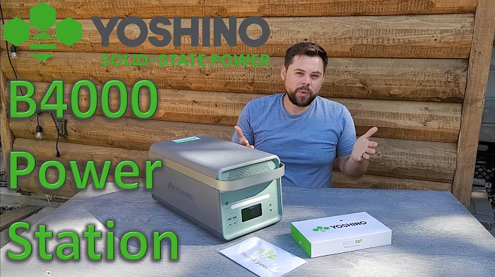 Yoshino B4000 Solid State Battery Solar Power Station Review