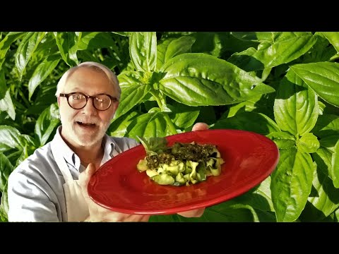 BASIL PESTO GENOVESE: BEST HOMEMADE PESTO! FAST, EASY, LCHF, KETO!!