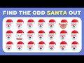 Find the ODD One Out! Christmas Edition 🎅🎄| Easy, Medium, Hard, Impossible