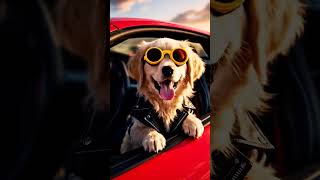#DogVibes #SupercarLife #GoldenRetriever #POV #ViralReels #funnymoment