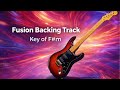 Fusion Backing Track - Key of F#m