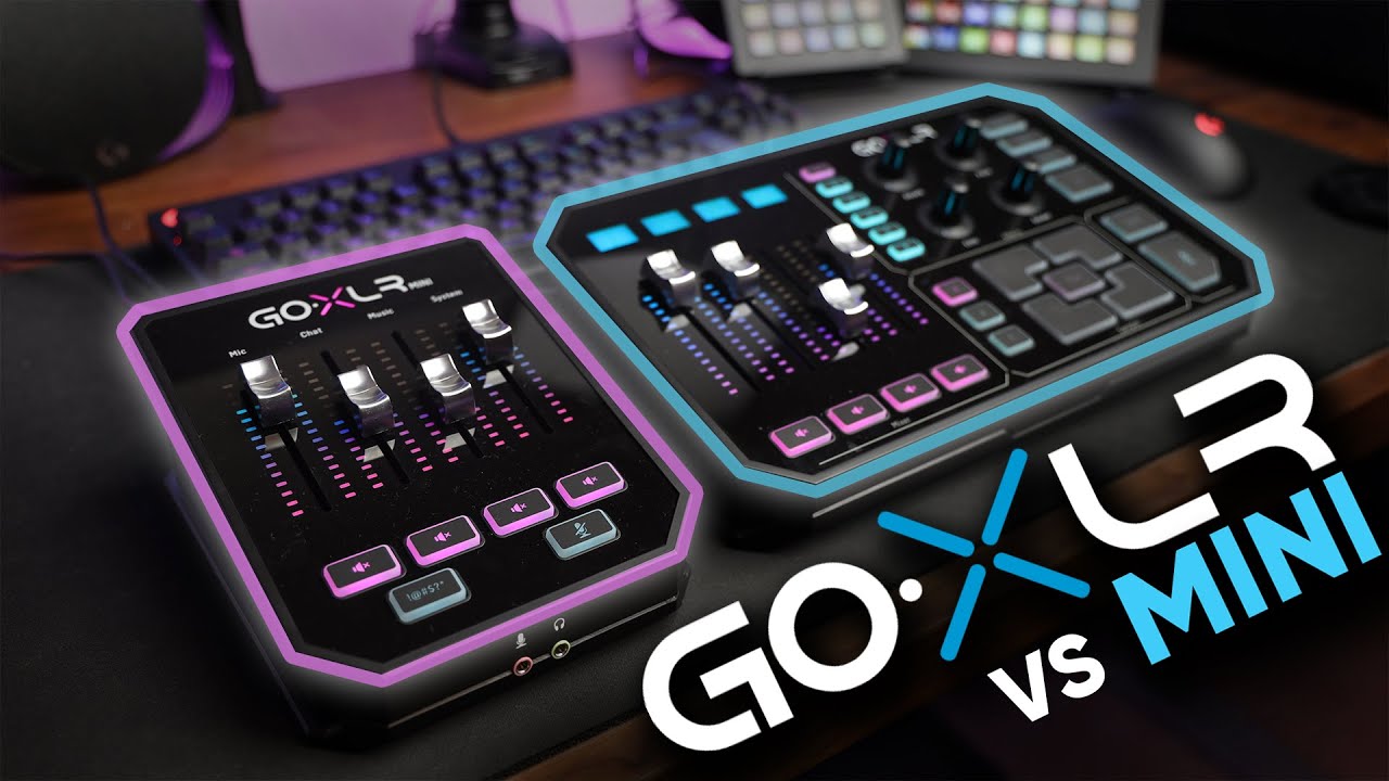 GoXLR vs Mini - Which Should YOU Get? [Full Review] 