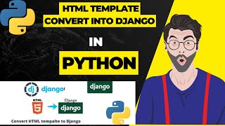 Html template convert into Django |Django Framework | Django Tutorial