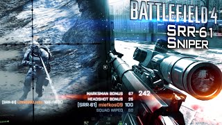 Battlefield 4: SRR61 Sniper Gameplay - Propaganda Conquest screenshot 3
