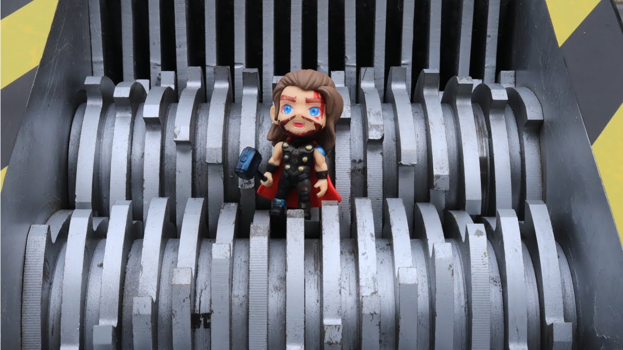SHREDDER SHREDDING DOLL TEST YouTube