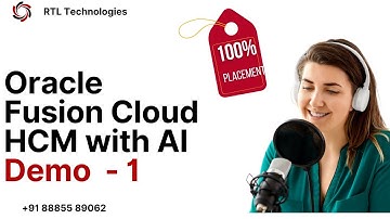 Oracle Fusion Cloud HCM with AI Training & Placement