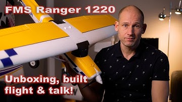 FMS Ranger 1200 - Unboxing, assembly and winter flight