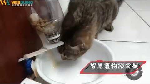 webduino 物聯網課程 TS-1 智慧型寵物餵食機