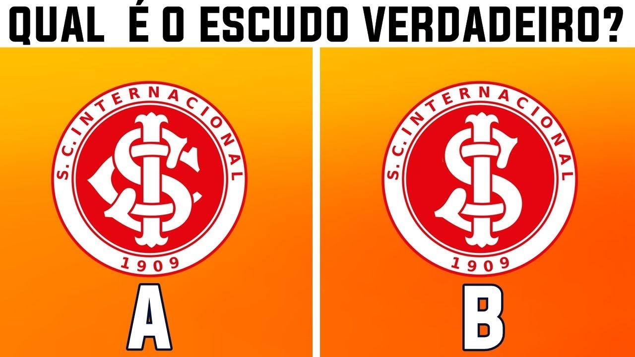 Você sabe dizer qual destes escudos de clubes estrangeiros é o