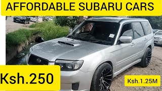 AFFORDABLE SUBARU CARS{ KSH. 250K TO 1.25M} 0714802513