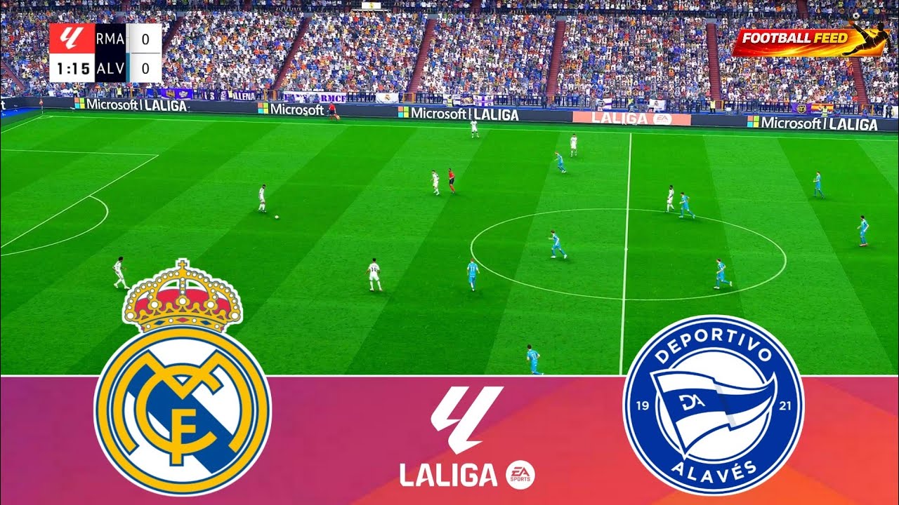 Real Madrid vs Alaves - La Liga 2026 | Full Match All Goals | PES 21 ...
