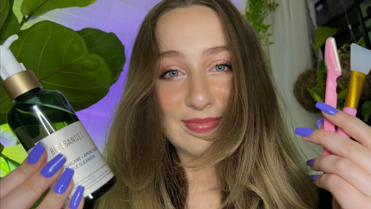 pov spa facial treatment (asmr)