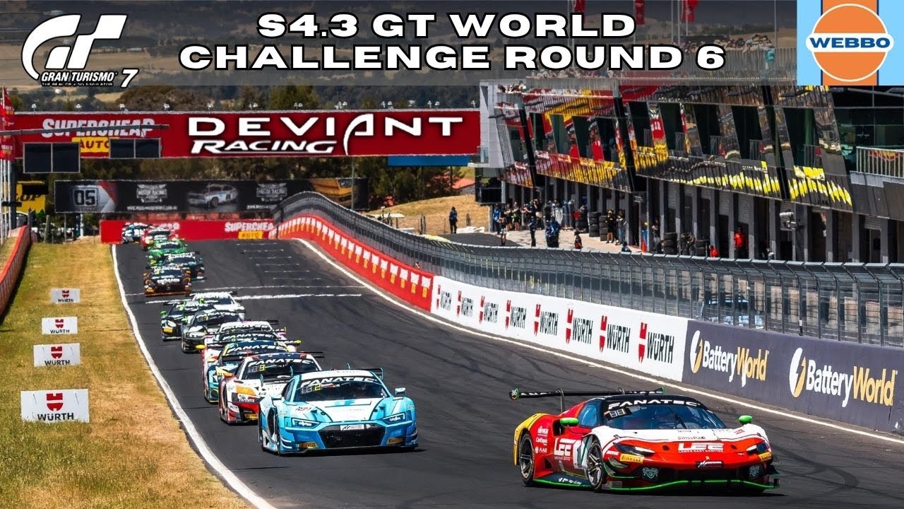 @DeviantRacing9989 GTD S4.3 R6 Bathurst GT World Challenge Live Commentary GT7 