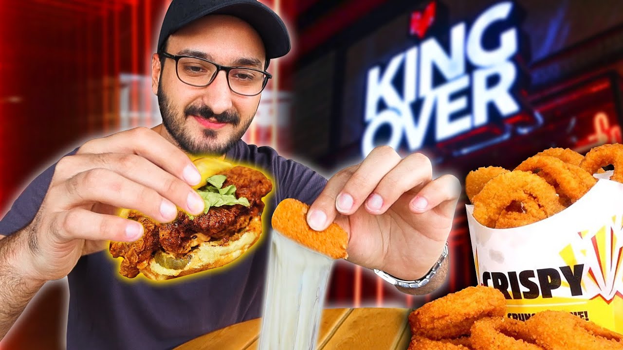 المطعم الأمريكي جربنا التشيتوس برغر 🍔 | سوريا - دمشق 2021 | Syria Damascus