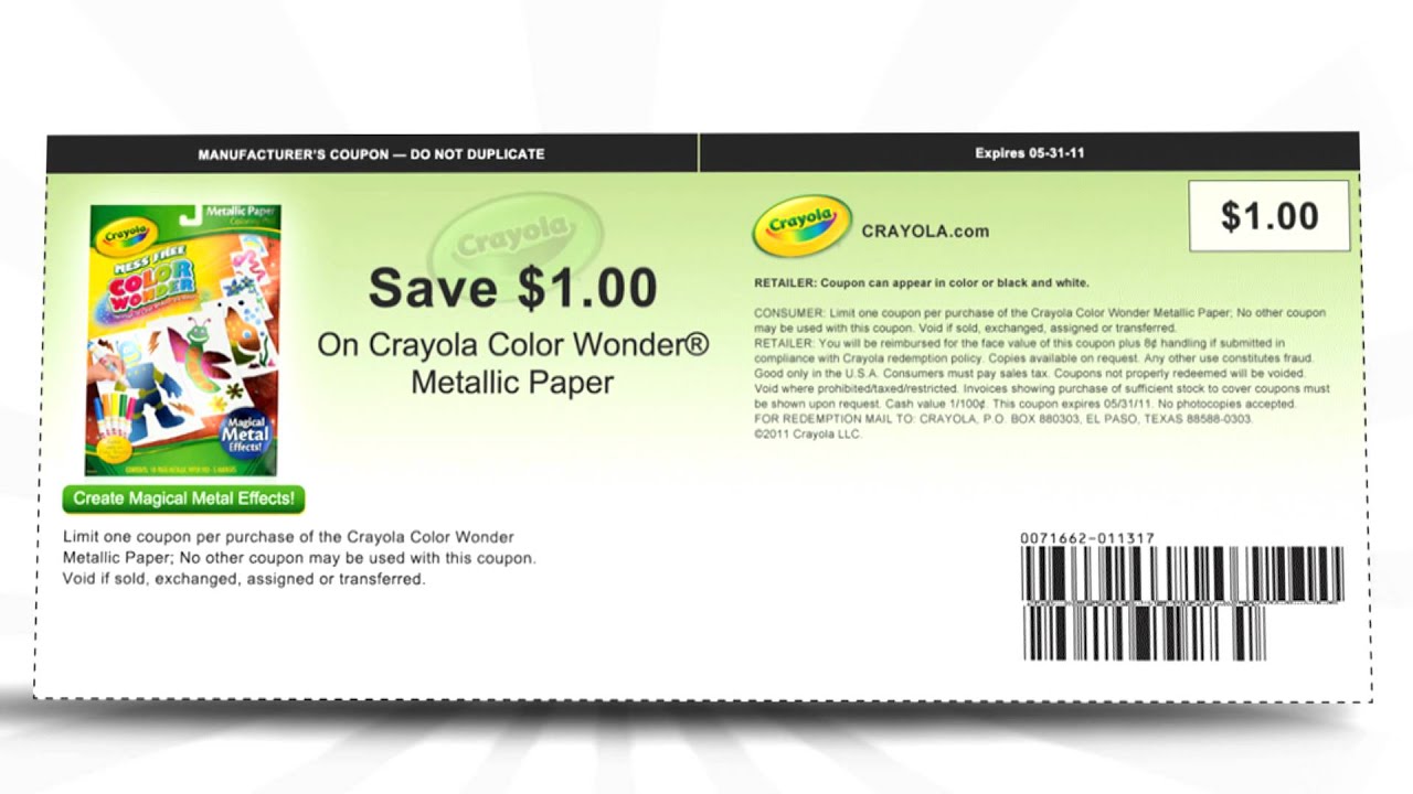 Coupon Factory YouTube