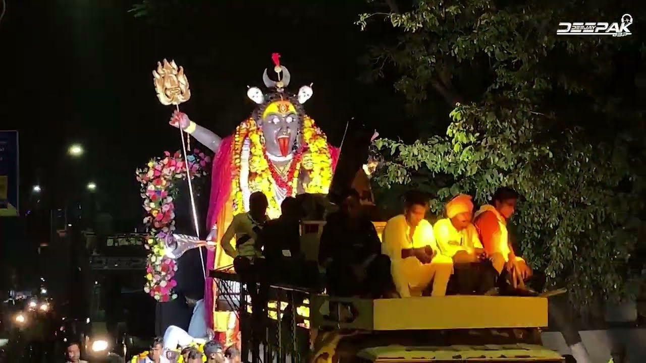 Biggest Festival Navratri Visarjan 2023 Sabhi Mahakaliya or Djs ke line se competition Dj Deepak Jbp