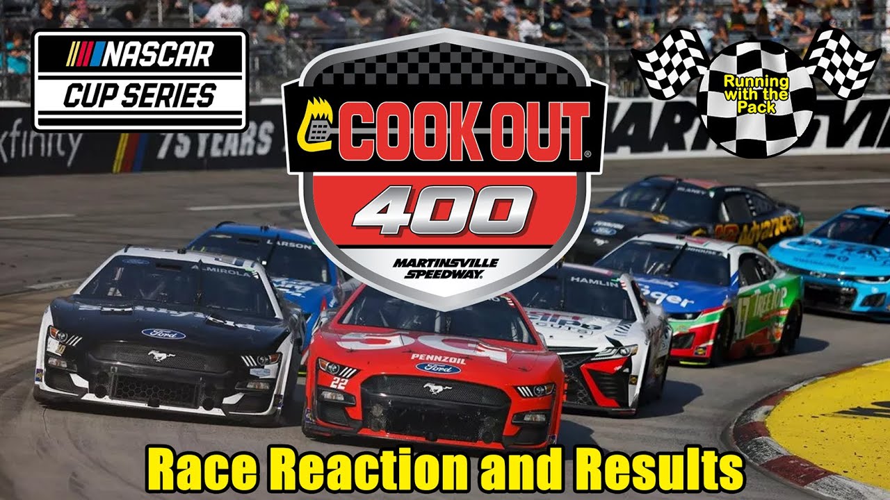 Live NASCAR Cup Series Cook Out 400 @ Martinsville Speedway Race ...
