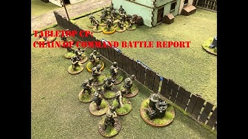 Tabletop CP: Chain of Command Battle Report- Secure the Pershing!