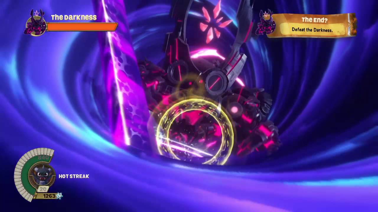 Skylanders Superchargers Ending Part 2 The Darkness Boss Fight PS4