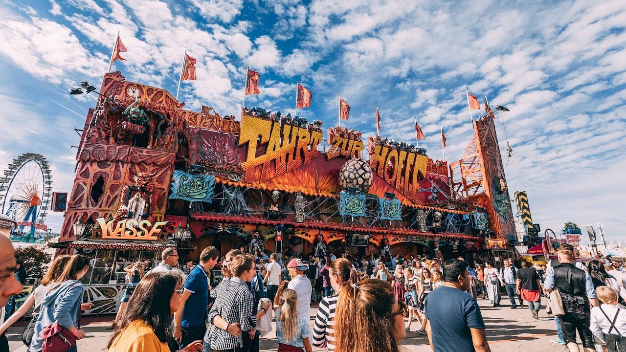 Fahrt zur Hölle (Dom-Jollberg) - Onride (POV) | Oktoberfest München 2022