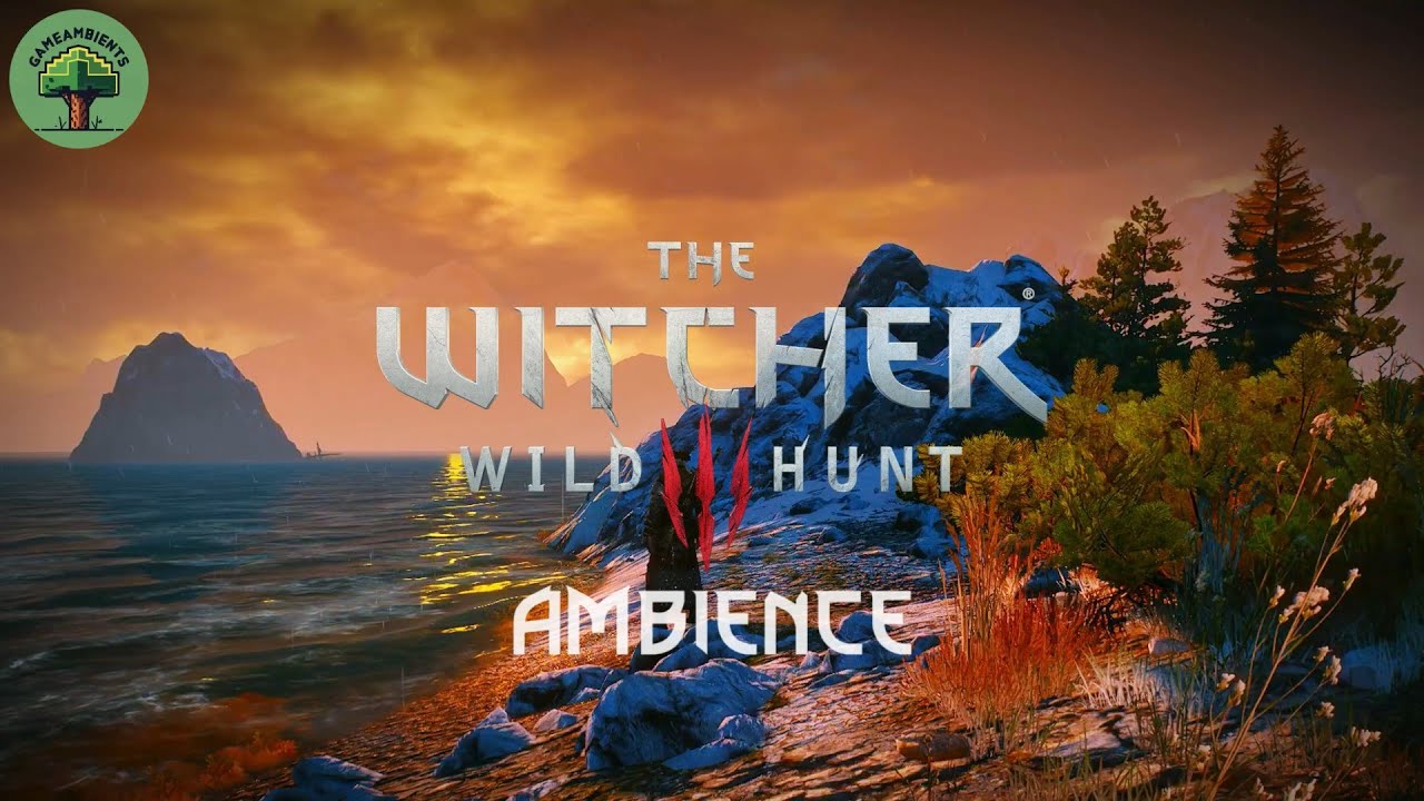 Relaxing Skellige Ambience and Music - Witcher 3 Wild Hunt Ambience w/ Music