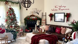 Antique Farmhouse Style Christmas Home Tour