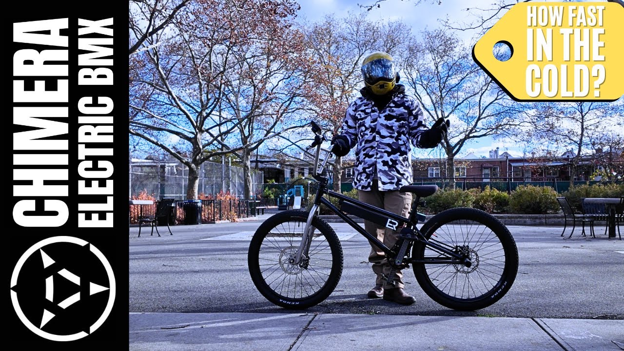 Shadow Chimera eBMX Cold Weather Speed Runs| eBike POV [HDR] - YouTube