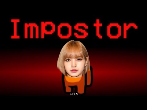 LISA among us lyrics | funny play | #part1 #blackpink #lisa #pozysfozies