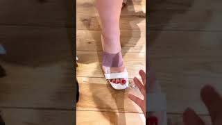 クリアベルトサボサンダル [I1833]