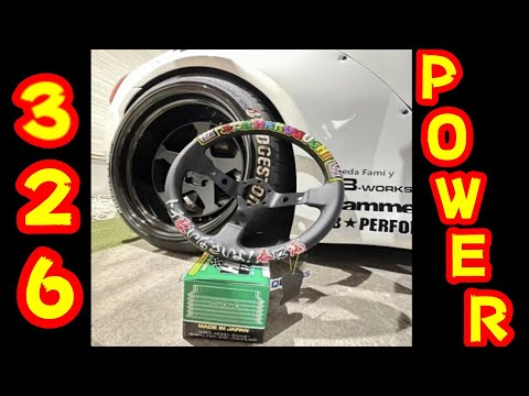 326power ステアリングを取り付けてみた! I installed the 326power