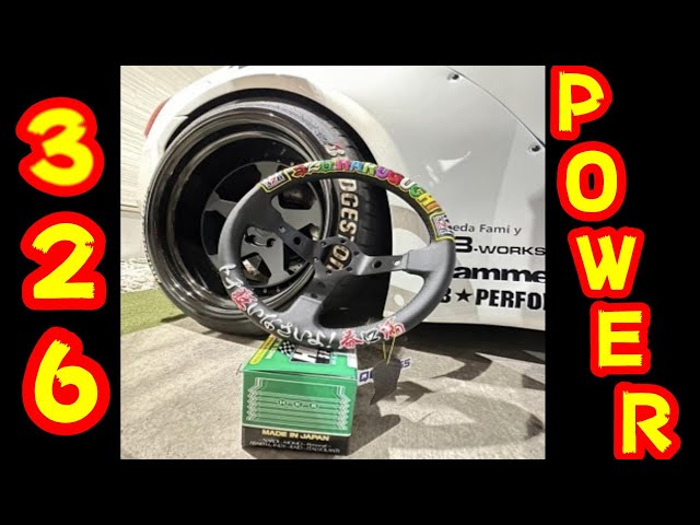 326power ステアリングを取り付けてみた! I installed the 326power