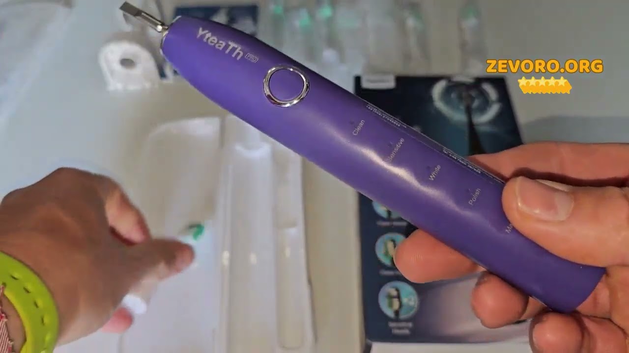 Reseña del YTEATH PRO Cepillo de Dientes Eléctrico Sónico Adultos con 8 Cabezales - Cepillo Electric